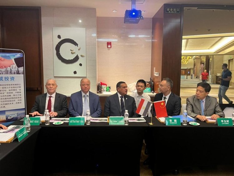 تفاصيل رحلة وزير التنمية المحلية في الصين