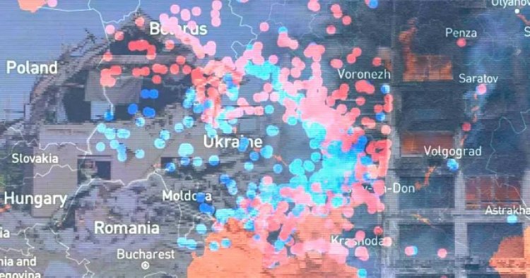 تتضمن المدارس والمستشفيات.. خريطة  تكشف عن حجم خسائر حرب بوتين على الأبرياء