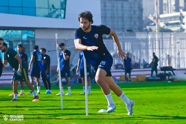 الزمالك يعلن تفاصيل عودة محمود علاء للتدريبات الجماعية