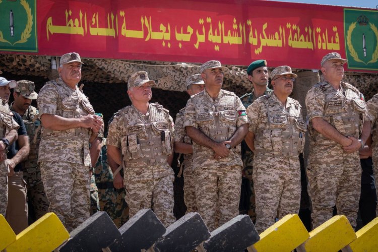 الملك يتابع التمرين التعبوي "الرد الحازم"