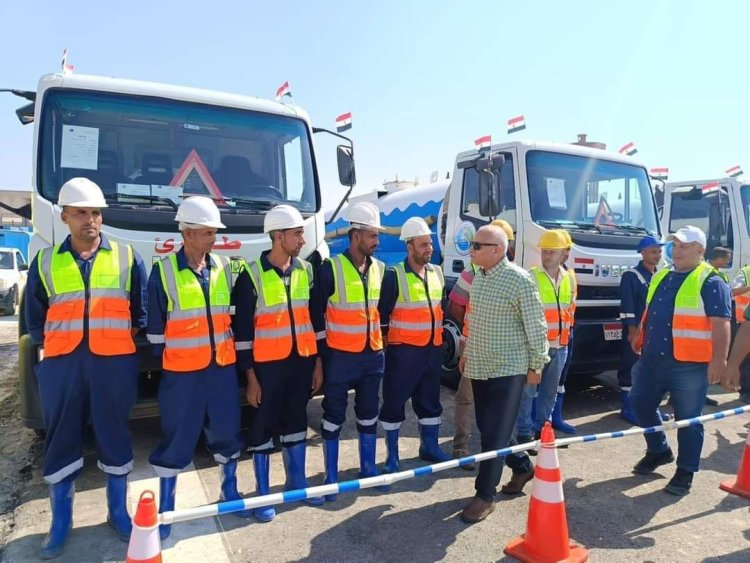 مياه الشرب بالبحيرة: رفع درجة الاستعداد القصوى استعدادًا لتنبؤات الأرصاد الجوية