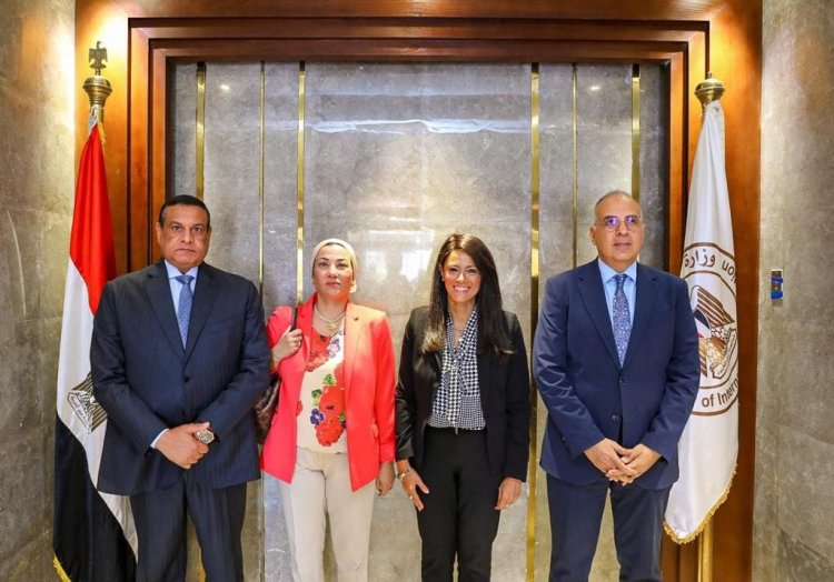 وزيرة التعاون تتابع تنفيذ مشروع تأهيل وتطوير مصرف كيتشنر