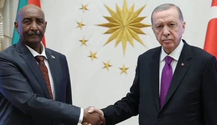 أردوغان يلتقي البرهان بالعاصمة التركية أنقرة