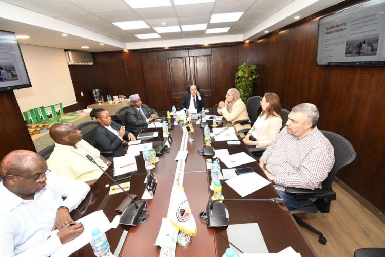 الإسكان: وفد من دولة كينيا يزور «صندوق الإسكان الاجتماعي» لبحث التعاون