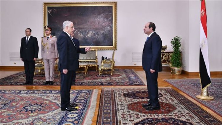 الرئيس السيسي يشهد أداء حلف اليمين للمستشار محمد شوقي عياد نائبًا عامًا