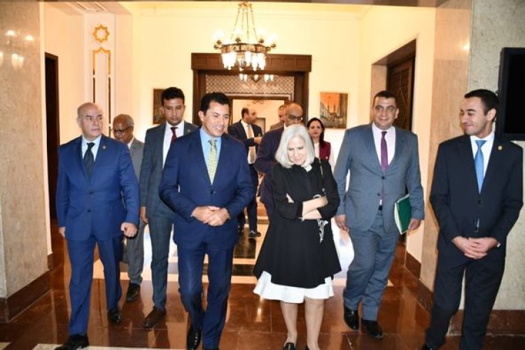 "صبحي" يترأس اجتماع المكتب التنفيذي الاستثنائي لمجلس وزراء الشباب والرياضة العرب