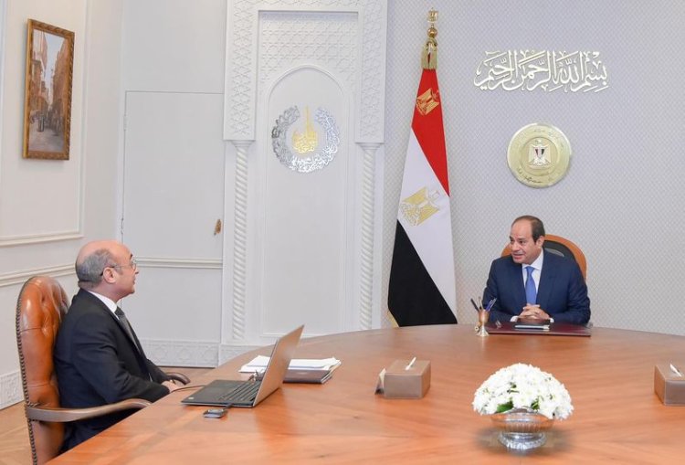 الرئيس السيسي يجتمع مع وزير العدل لبحث تطوير منظومة التقاضي