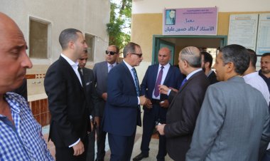 محافظ كفر الشيخ يتفقد المدارس ويطمئن على انتظام العملية التعليمية (صور)