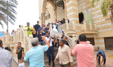 تشييع جثمان الراحل محمد فريد من مسجد الحصري.. صور