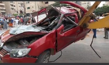 مصرع سيدة في حادث أمام مدرسة خاصة بطريق الأسمرات