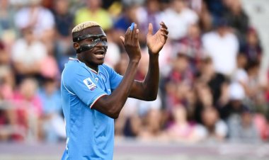 أول تعليق من «أوسيمهن» على فيديو نابولي المسيء