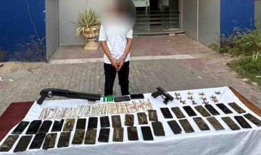 ضبط سائق بحوزته 4 كيلو حشيش وبندقية وطبنجة بعد اطلاقه النار على عامل بالنزهة 