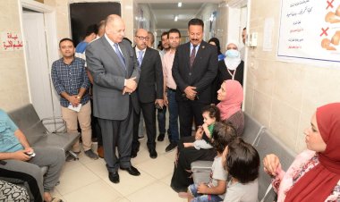 محافظ أسيوط يتفقد مركز رعاية قلتة للاطمئنان على سير العمل