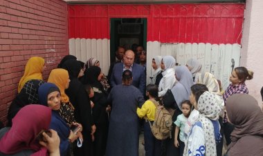 نائب محافظ الجيزة يتابع انتظام الدراسة بمجمع مدارس بشتيل في مركز أوسيم