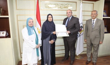 محافظ بني سويف يُكرّم  المميزين من العاملين بوحدات الرصد الميداني