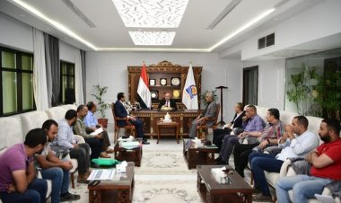 محافظ قنا يتابع الموقف التنفيذى لمشروع كوبرى الرياح