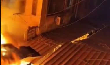 «تفاصيل حريق السيدة زينب».. التهم 10 باكيات و20 فرش في السوق