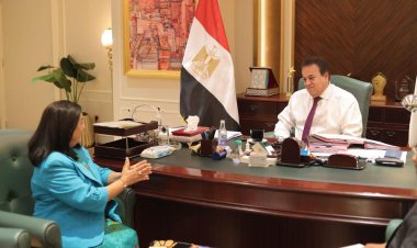 وزير الصحة يستقبل ممثل منظمة الصحة العالمية لدى مصر (تفاصيل)