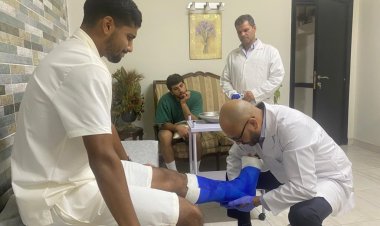 بيراميدز يعلن مدة غياب إبراهيم عادل بعد إصابته بكسر في الكاحل