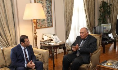 وزير الخارجية يستقبل رئيس الهيئة الوطنية للانتخابات