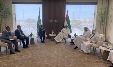 الملا يلتقى الدكتور سلطان الجابر رئيس مؤتمر الأمم المتحدة للمناخ COP28