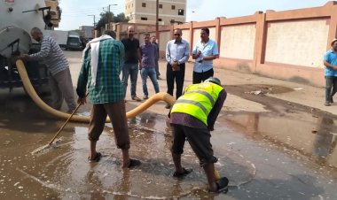 جهود مكثفة لمواجهة احتمالات سقوط أمطار غزيرة بالدقهلية