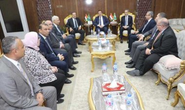 محافظ المنوفية يستقبل محافظي كفر الشيخ والغربية