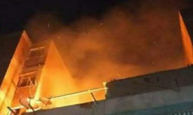 اندلاع حريق في 3 منازل بأطفيح والحماية المدنية تحاول إخماد النيران
