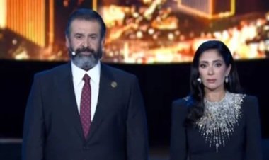 منى زكي وكريم عبد العزيز في احتفالية نصر أكتوبر: بلدنا كبيرة وعظيمة ومهما عدى هتفضل ثابتة وصلبة