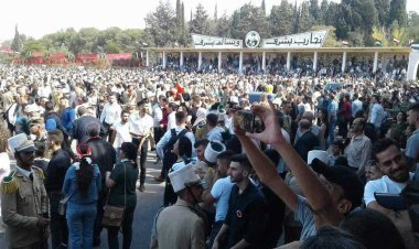 سوريا.. هجوم بالمسيرات على حفل تخريج ضباط الكلية الحربية والجيش يصدر بيانا