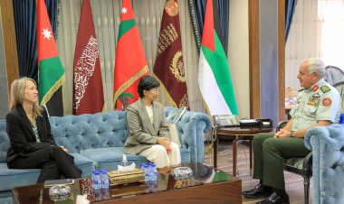 رئيس الأركان  الاردني يستقبل وكيلة الأمين العام للأمم المتحدة