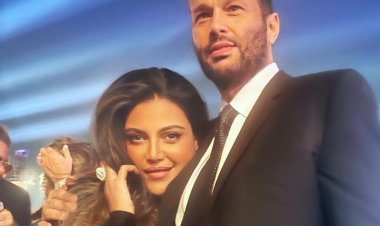 «حبيب القلب».. ريهام حجاج وزوجها محمد حلاوة يتبادلان كلمات الغزل والحب