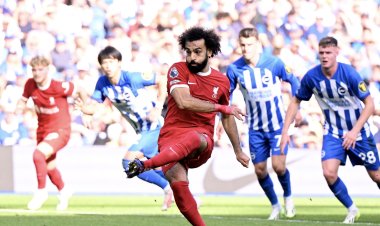 رغم ثنائية صلاح.. ليفربول يسقط في فخ التعادل أمام برايتون بالدوري الإنجليزي