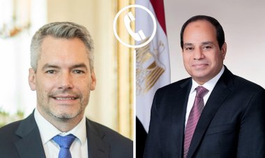 الرئيس السيسي يؤكد لمستشار النمسا ضرورة دفع مسار التسوية العادلة للقضية الفلسطينية