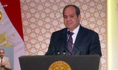عاجل| الرئيس السيسي يطالب الشعب الفلسطيني الصمود على أرضه