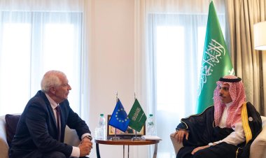 وزير الخارجية السعودي  يلتقي الممثل السامي للاتحاد الأوروبي