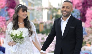 نانسي نور: «أنا سعيدة الحظ بـ تامر عاشور»