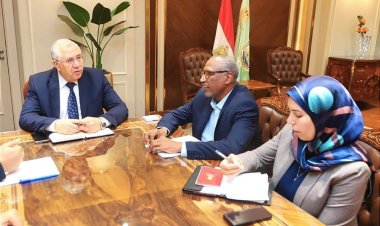 وزير الزراعة يتابع الموقف التنفيذي لمشروع تعزيز القدرة على المواءمة في البيئات الصحراوية