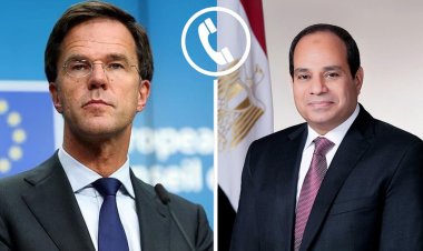 الرئيس السيسى يبحث مع رئيس وزراء هولندا التطورات الجارية فى غزة