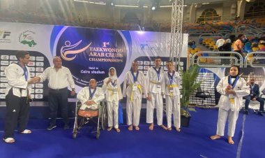 أبطال باراتايكوندو مطوبس يحصدون 5 ميداليات ذهبيه وفضية في البطولة العربية