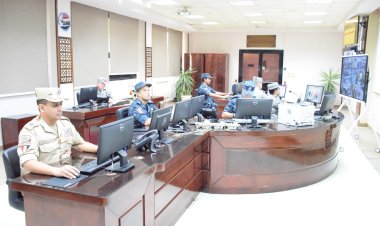 مركز البحث للقوات المسلحة ينفذ محاكاة إنقاذ سفينة قبالة السواحل المصرية