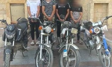 سقوط تشكيل عصابي لسرقة الدراجات النارية بالخليفة