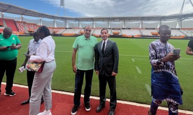 منسق منتخب مصر  يتفقد ملاعب بطولة أمم إفريقيا في 2024