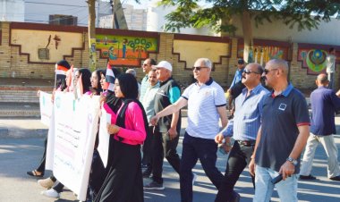 محافظ كفرالشيخ: انطلاق مسيرة حاشدة لفتيات «ريحانة» إحتفالا باليوبيل الذهبى لنصر أكتوبر