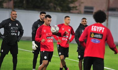 استعدادا لودية أوزبكستان.. المنتخب الأوليمبي يؤدي مرانه الأول فى طشقند 