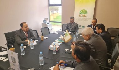 وزير المالية يلتقي مع الرئيس التنفيذي للمؤسسة الإسلامية لتأمين الاستثمار وائتمان الصادرات