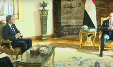الرئيس السيسى لـ بلينكن: التأخير في حل القضية الفلسطينية يزيد الضحايا
