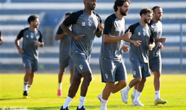 مدحت عبدالهادي يقود تدريبات الزمالك في غياب أوسوريو