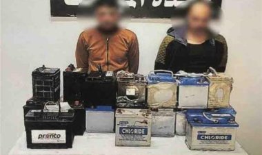 سقوط تشكيل عصابى تخصص  فى  سرقة بطاريات السيارات بالعاشر من رمضان