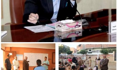 إحالة مدير مدرسة ومعلمة للتحقيق بسبب التقصير في العمل بـ بني سويف